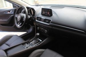 Mazda 3 gray Rentcar Kiev Аренда авто