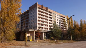 One-day tour to Chernobyl exclusion zone and Prypiat town.