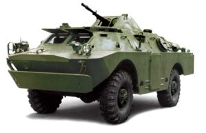 Военные туры в Киеве. Выезд на полигон на БРДМ.