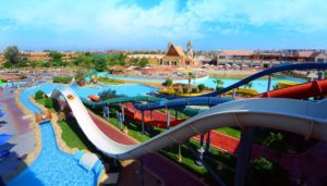 Отели с аквапарком в Хургаде. Jungle Aqua Park